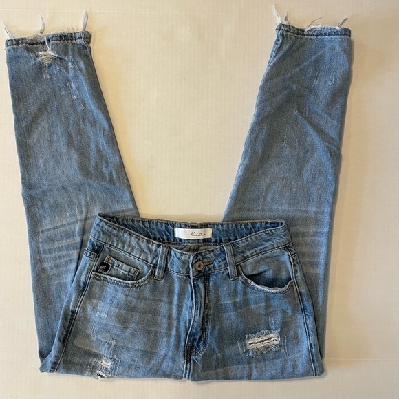 KanCan distressed denim jeans size 3/25 - Picture 2 of 5